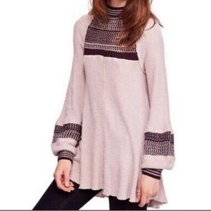 Free people dusty maeve snow day sweater size S